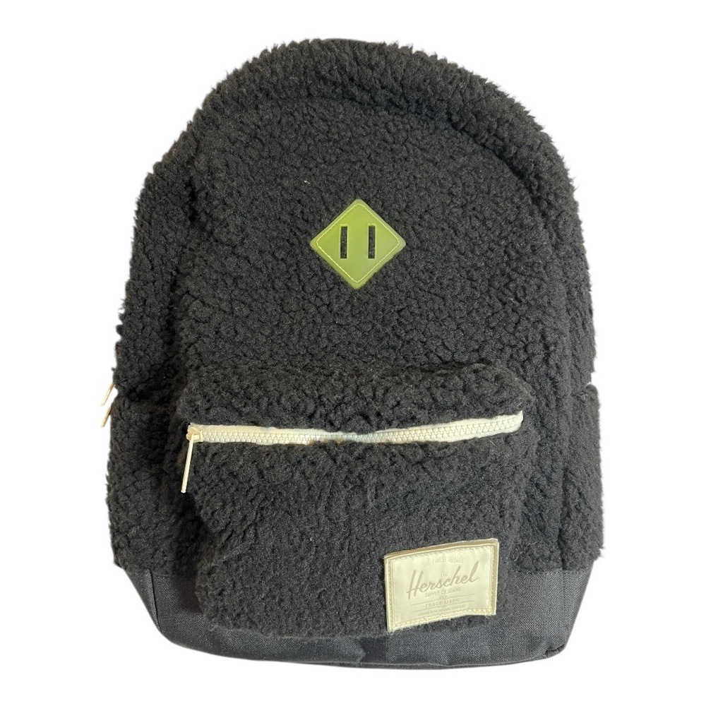 NWT Herschel Black Sherpa Backpack